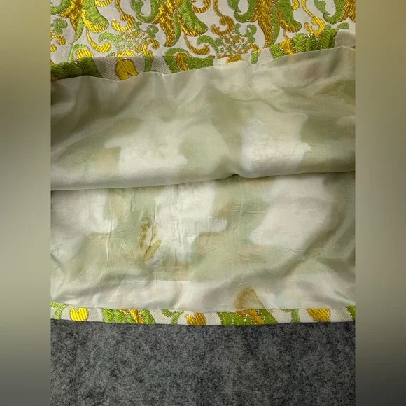 Prada | Brocade Skirt | Silk Blend | Vintage | Mini | Women’s Size 4 (40) - Picture 14 of 14